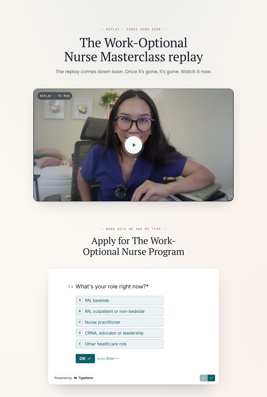 Replay + application preview